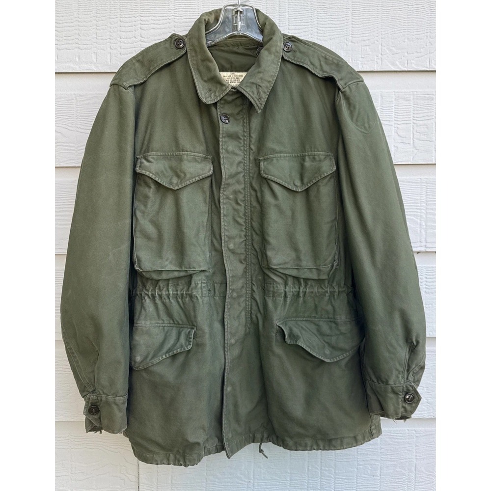 Vintage 1958 US Army M-1951 Field Jacket M51 Korean War Era